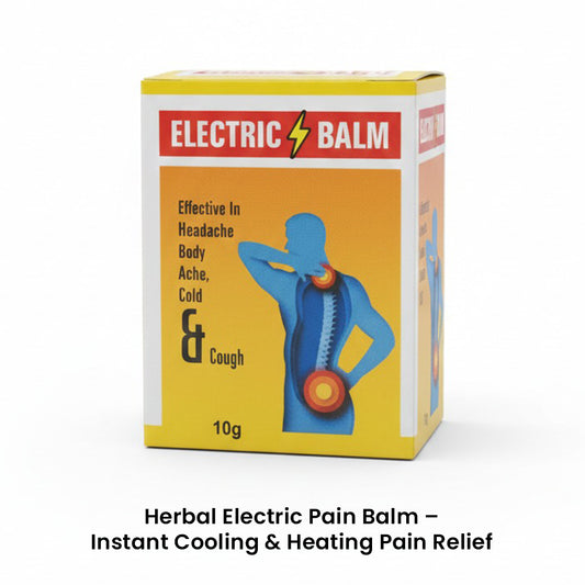 Herbal Electric Pain Balm – Instant Cooling & Heating Pain Relief
