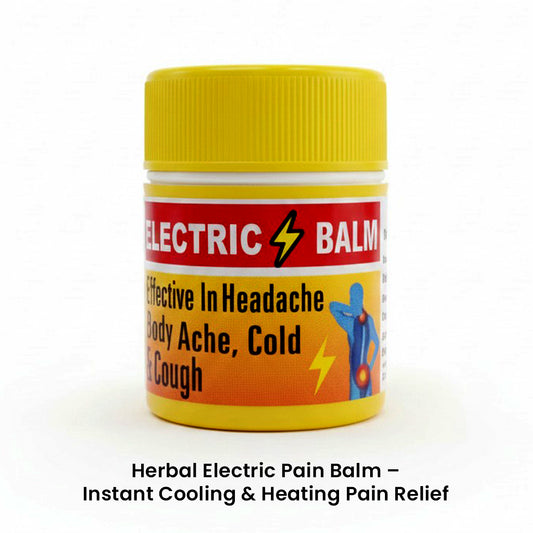 Herbal Electric Pain Balm – Instant Cooling & Heating Pain Relief