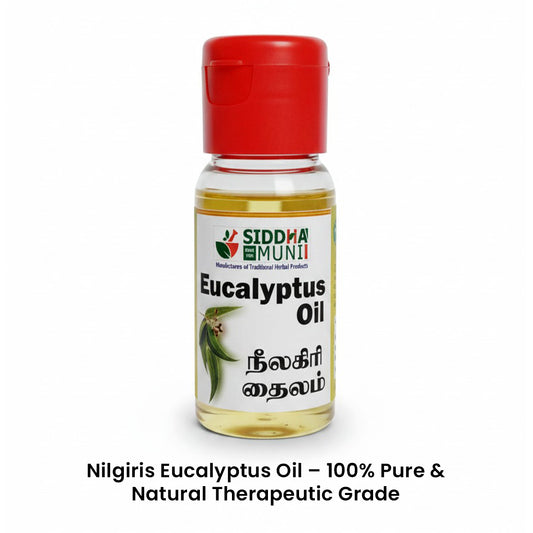 Nilgiris Eucalyptus Oil – 100% Pure & Natural Therapeutic Grade